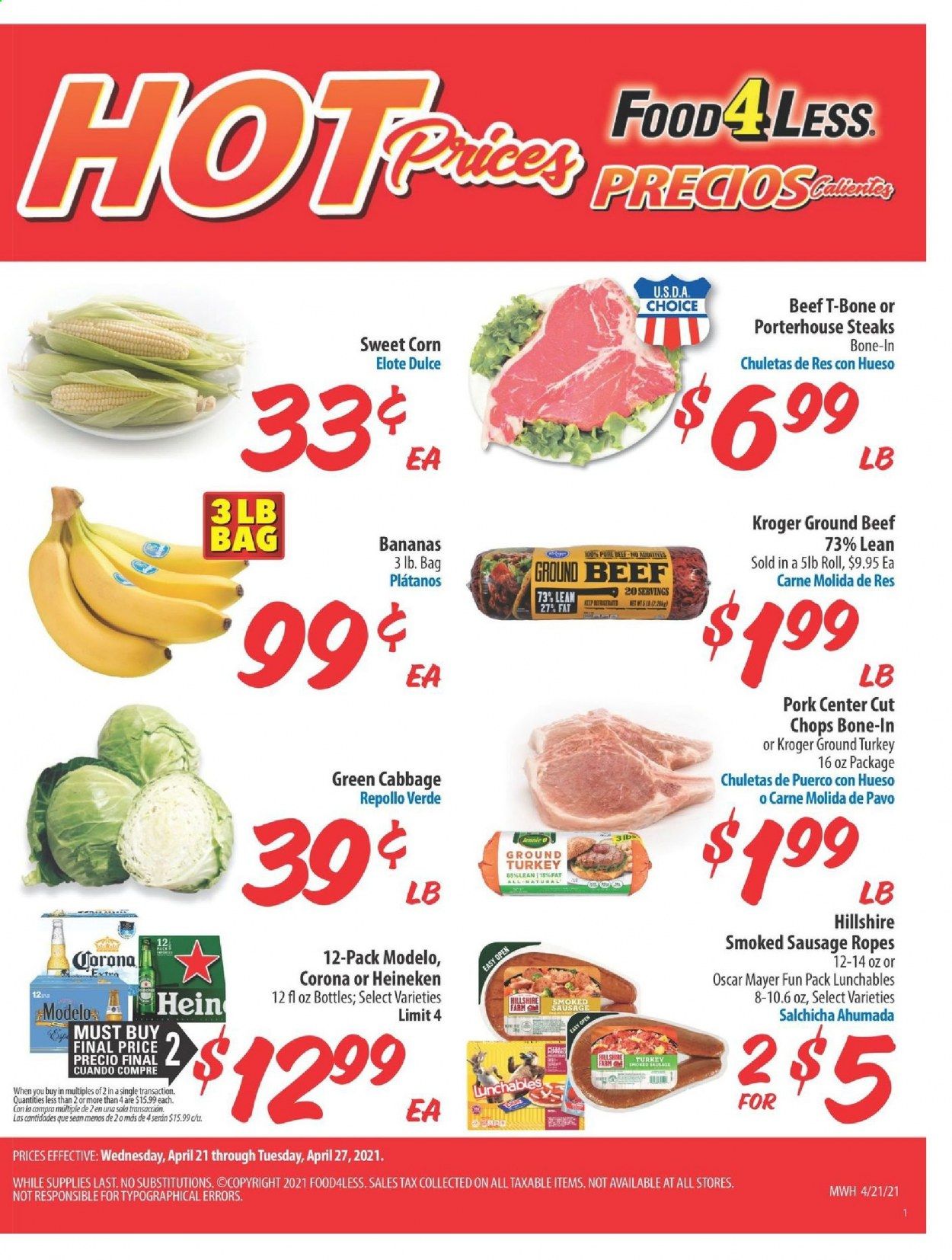 Food 4 Less (IL) Weekly Ad Flyer April 21 to April 27