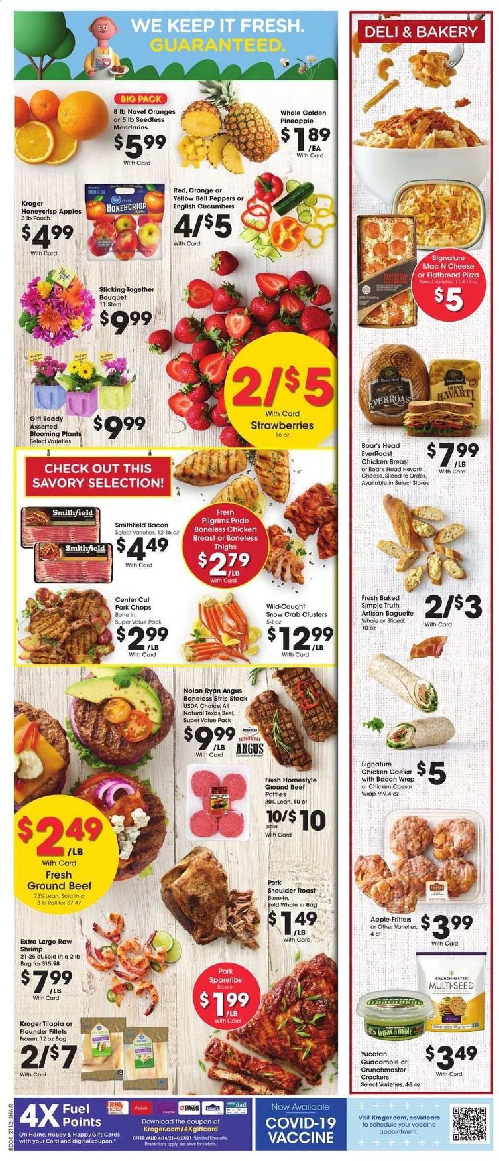 Kroger (GA, IL, LA, MI, OK, SC, TN, TX, VA) Weekly Ad Flyer April 21 to April 27