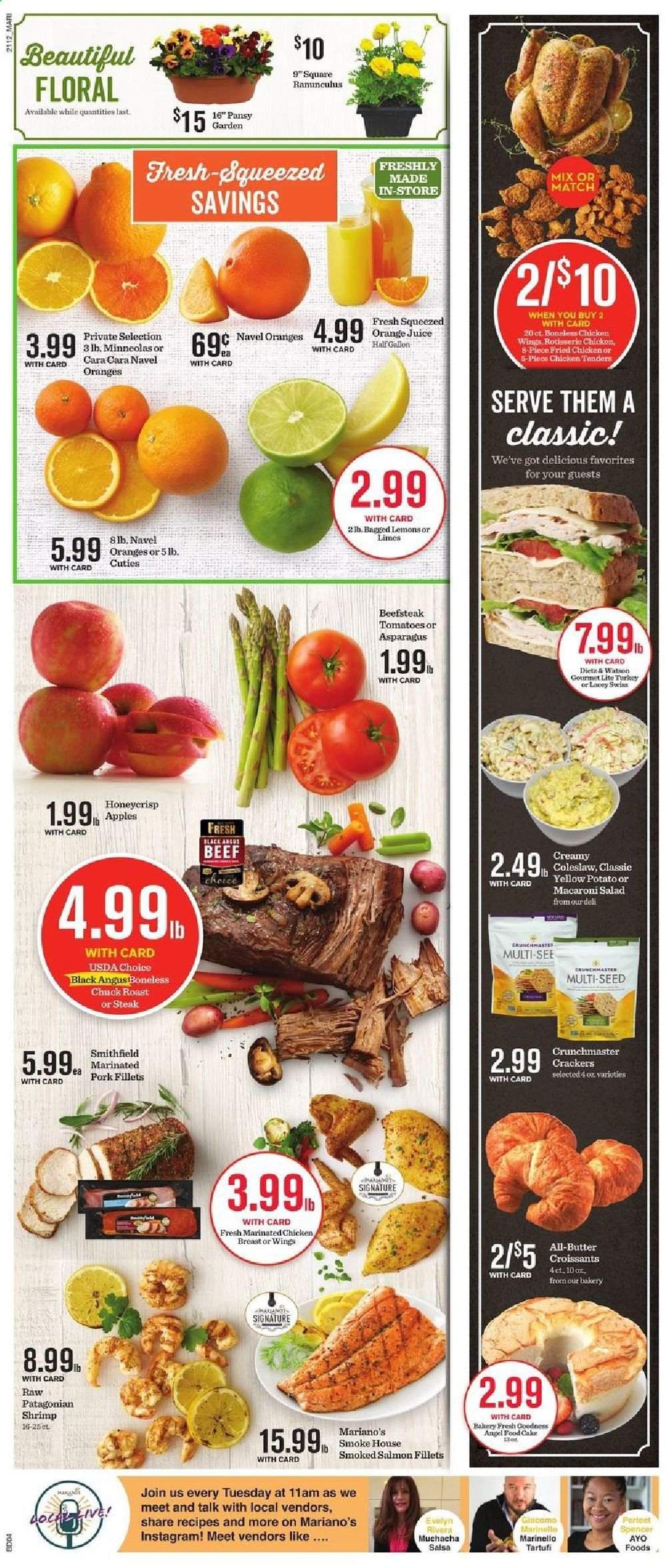 Mariano’s Weekly Ad Flyer April 21 to April 27
