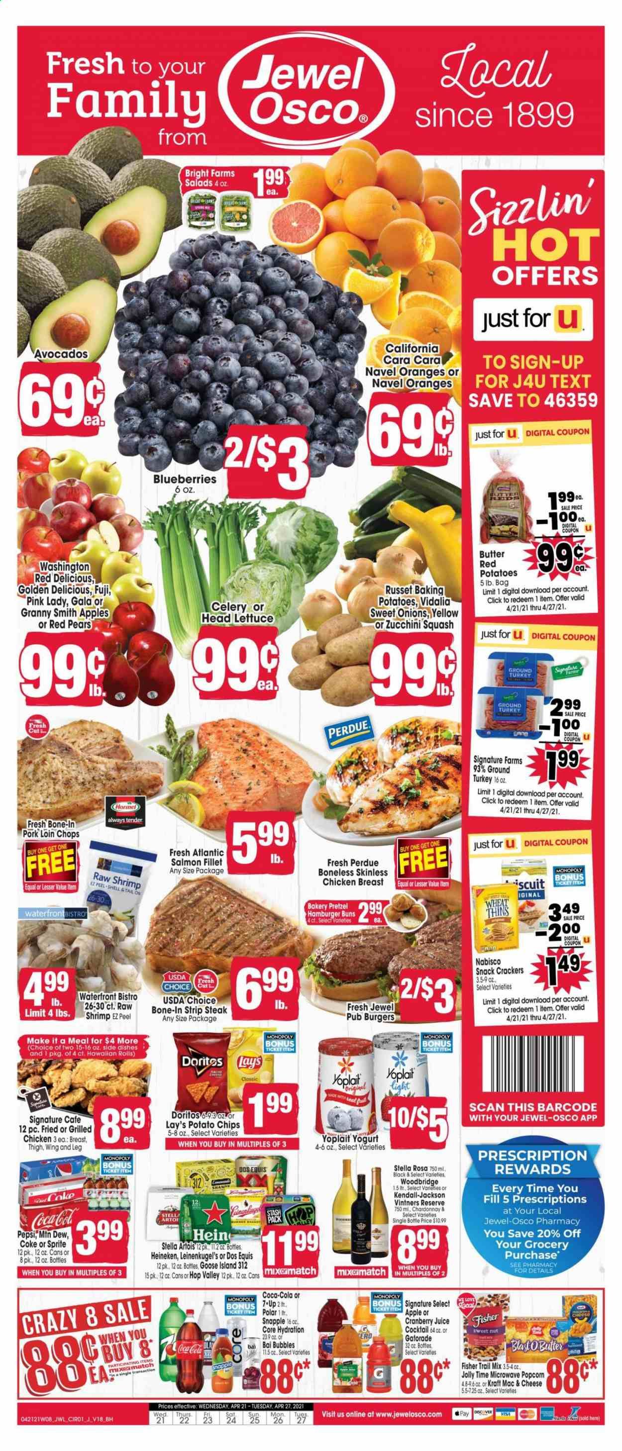 Jewel Osco (IL) Weekly Ad Flyer April 21 to April 27