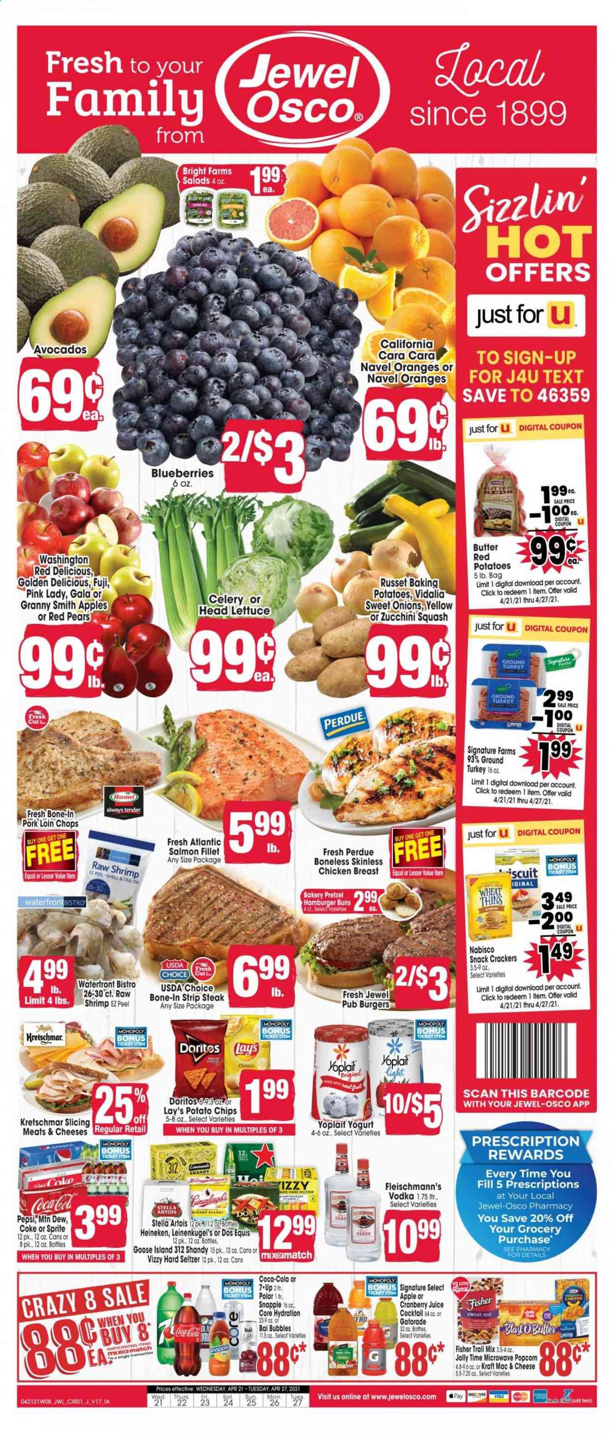 Jewel Osco (IA) Weekly Ad Flyer April 21 to April 27