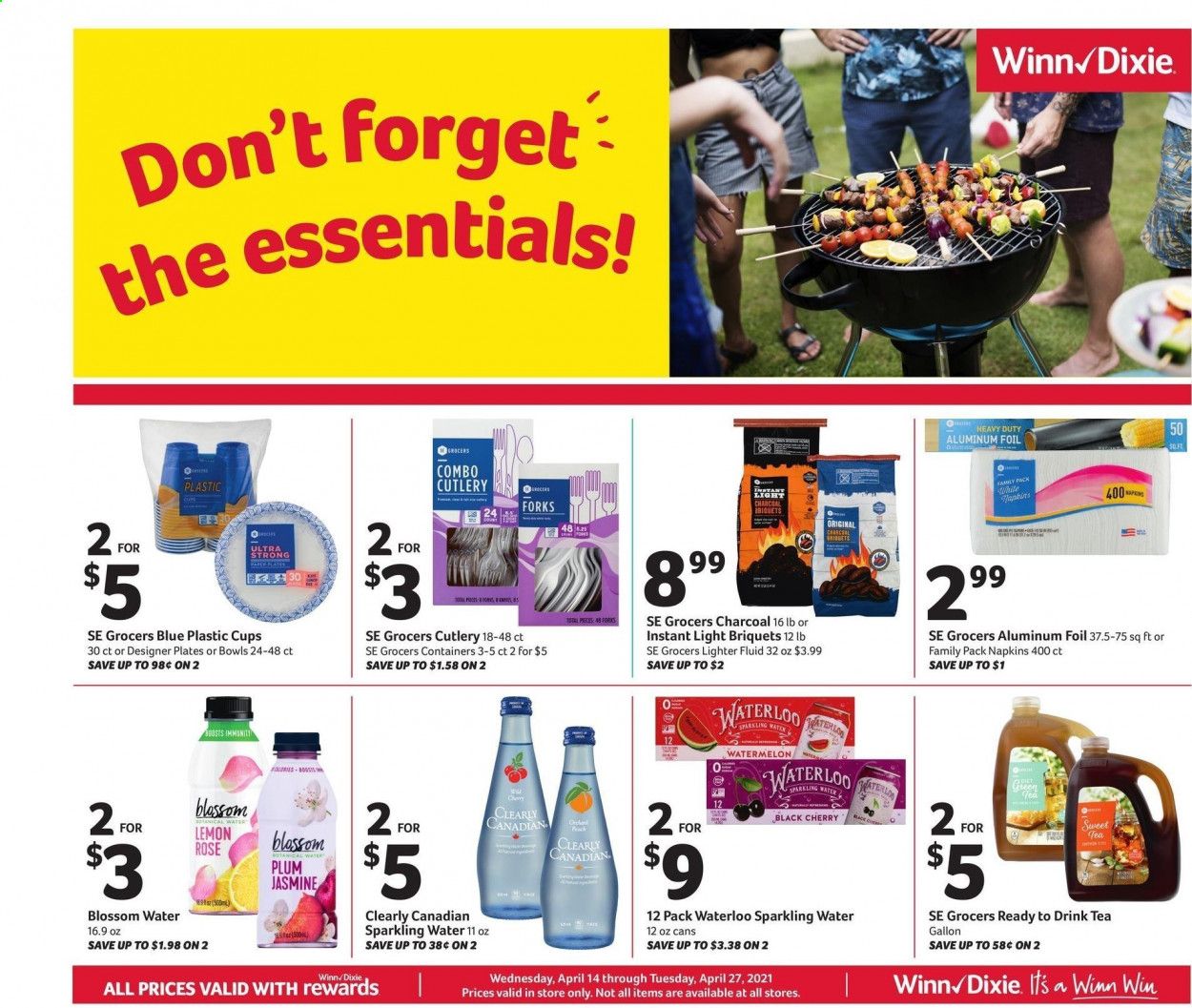 Winn Dixie (AL, FL, GA, LA, MS) Weekly Ad Flyer April 14 to April 27