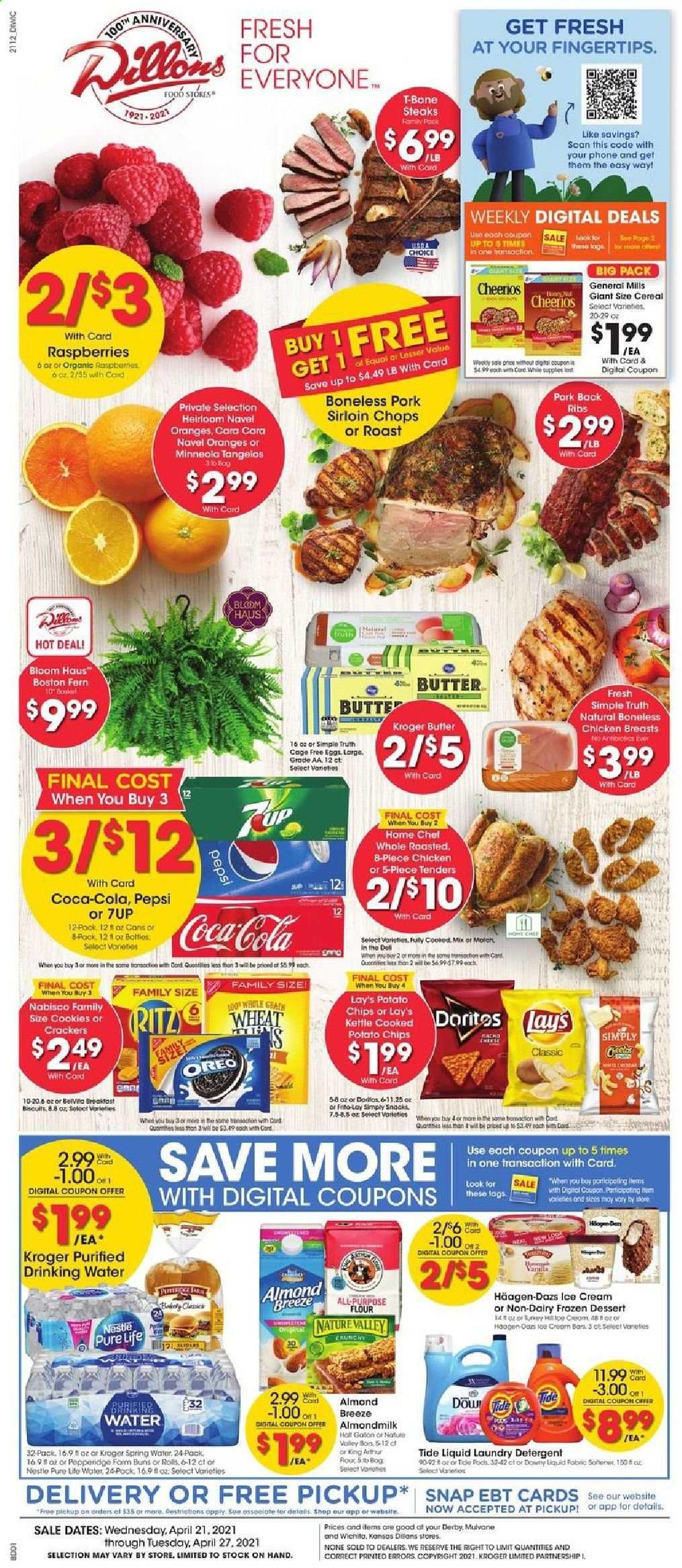 Dillons (KS) Weekly Ad Flyer April 21 to April 27