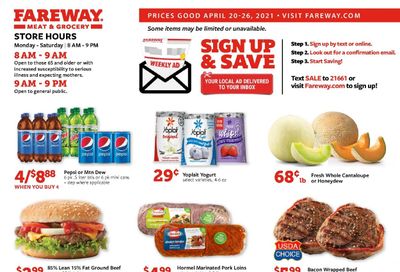 Fairway Market (CT, NJ, NY) Weekly Ad Flyer April 20 to April 26