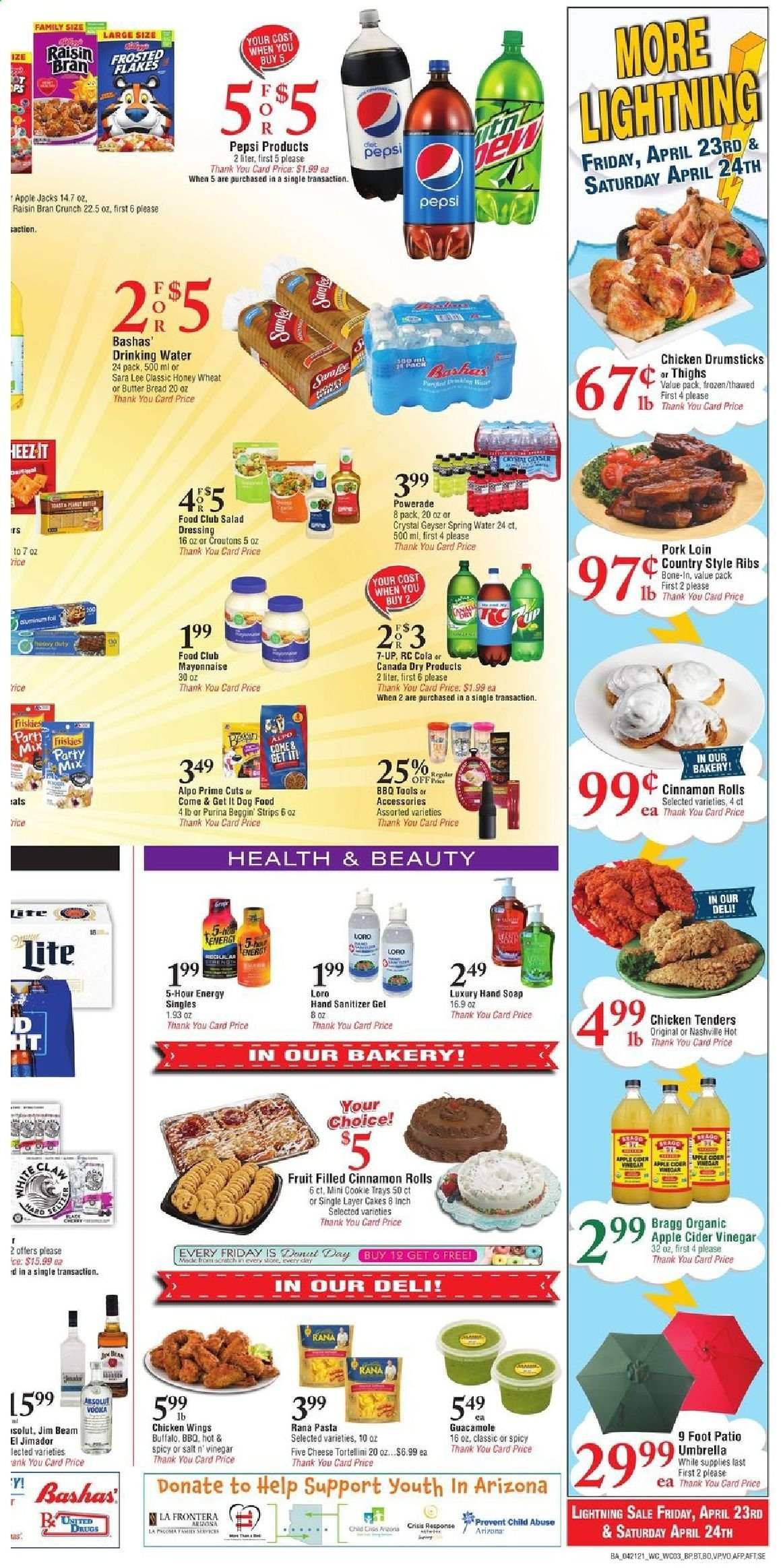 Bashas' Weekly Ad Flyer April 21 to April 27
