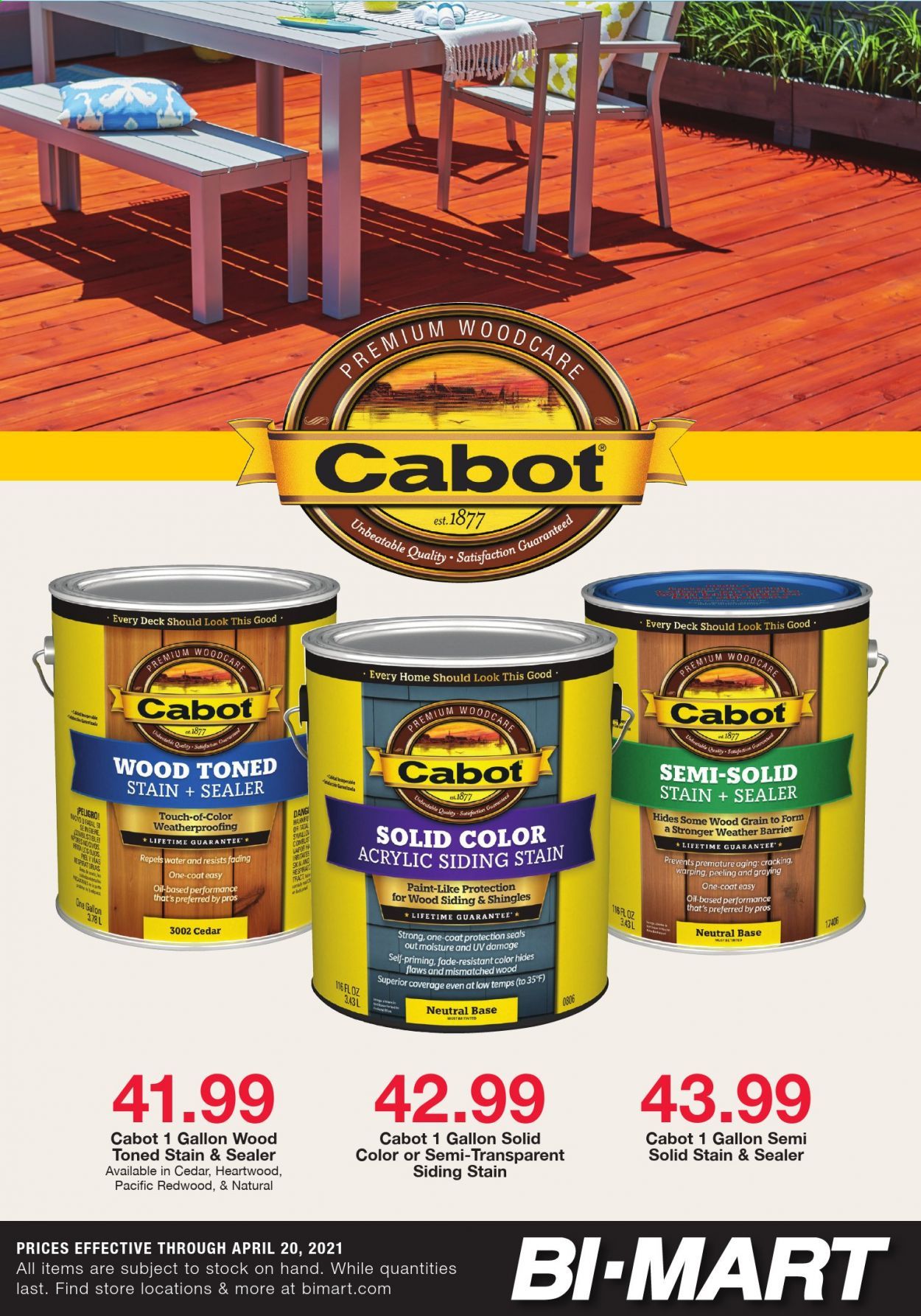 Bi-Mart Weekly Ad Flyer April 14 to April 20