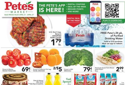 Pete's Fresh Market (IL) Weekly Ad Flyer April 21 to April 27