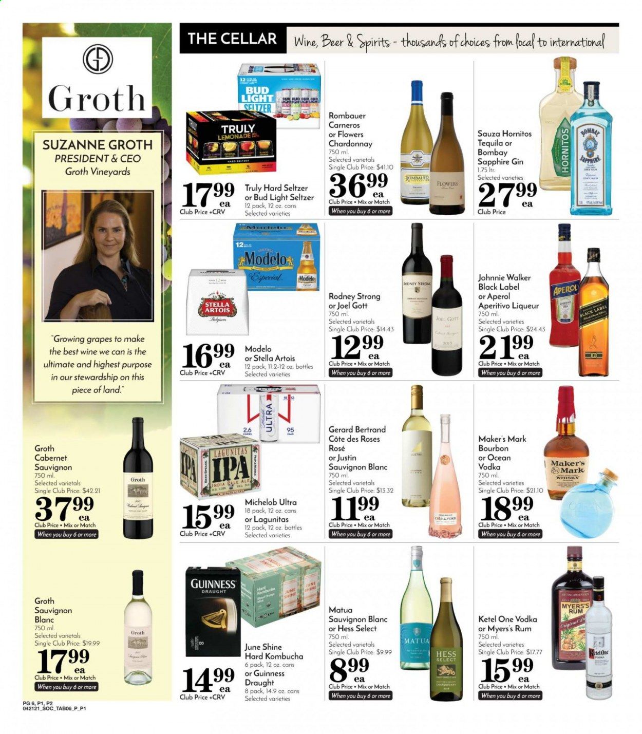 Pavilions (CA) Weekly Ad Flyer April 21 to April 27