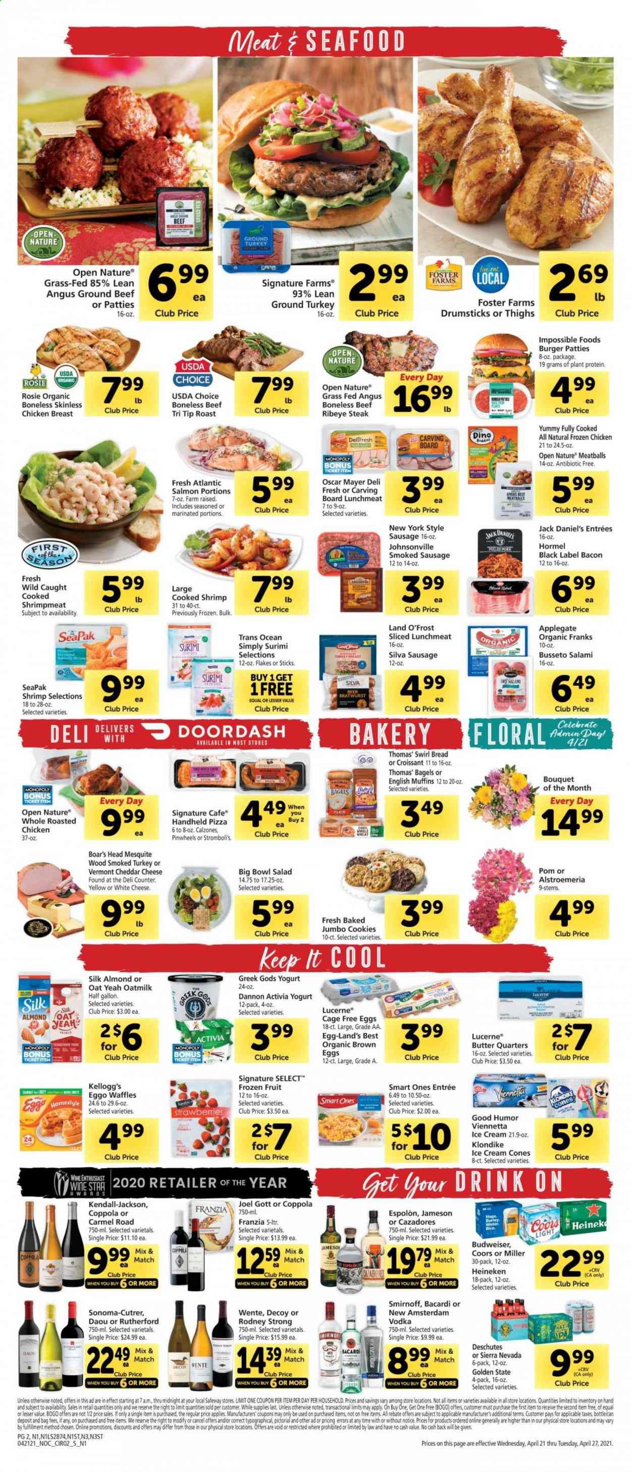 Safeway (AZ, CA, CO, HI, MD, NE, OR, VA, WA) Weekly Ad Flyer April 21 to April 27