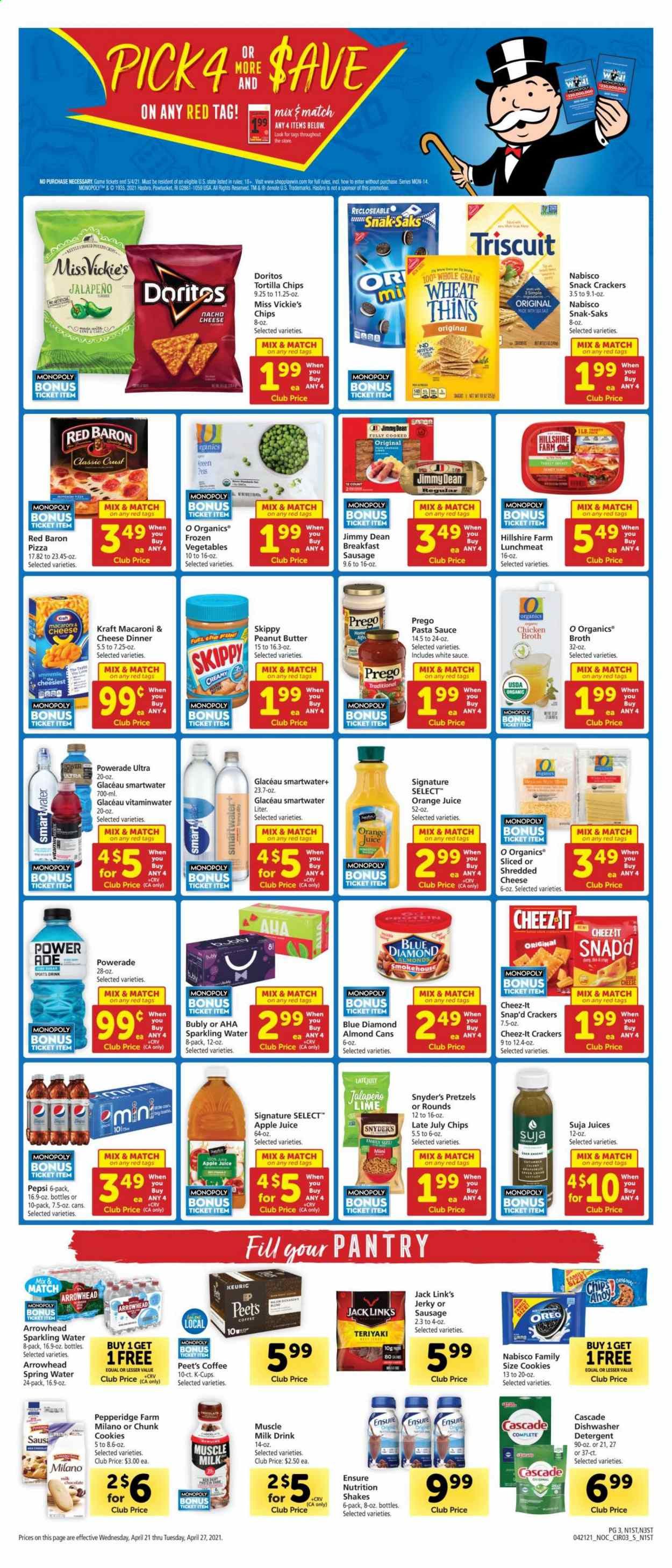 Safeway (AZ, CA, CO, HI, MD, NE, OR, VA, WA) Weekly Ad Flyer April 21 to April 27