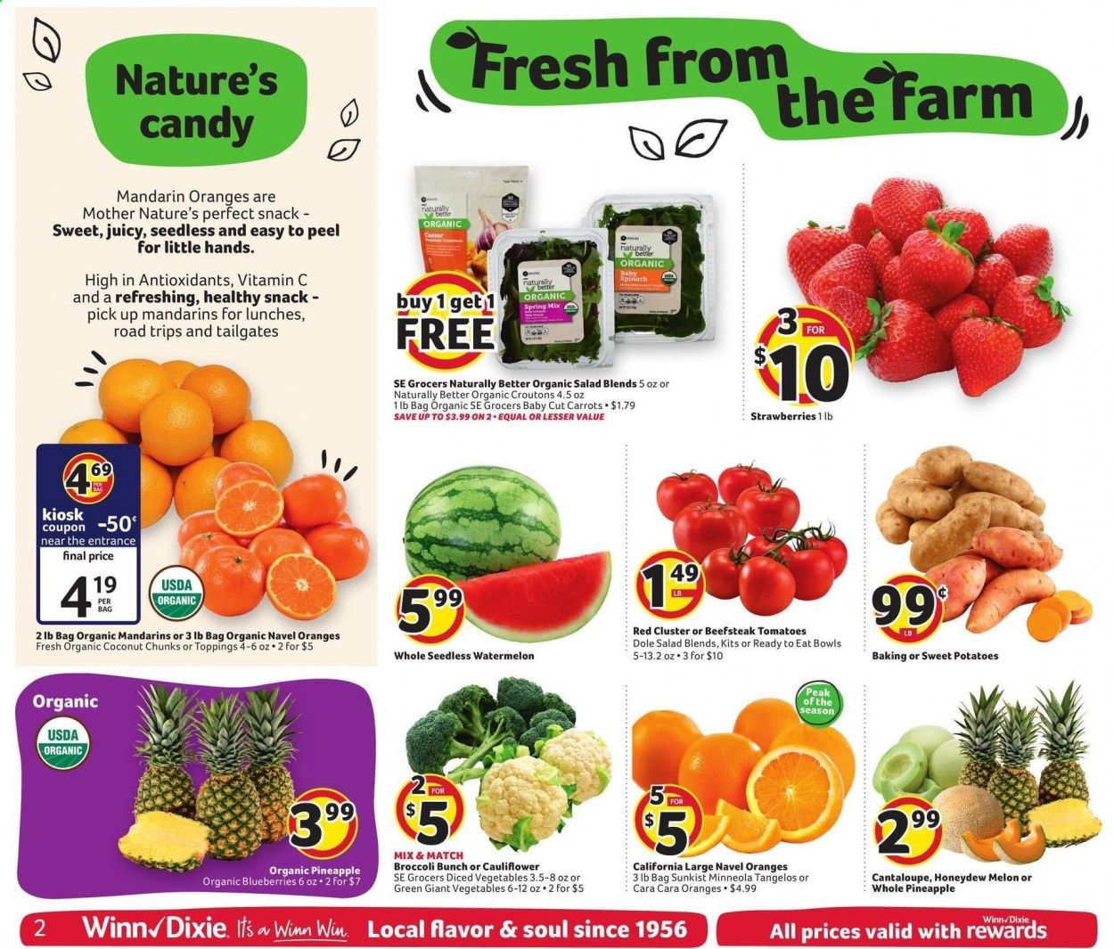 Winn Dixie (AL, FL, GA, LA, MS) Weekly Ad Flyer April 21 to April 27