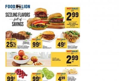 Food Lion (NC) Weekly Ad Flyer April 21 to April 27
