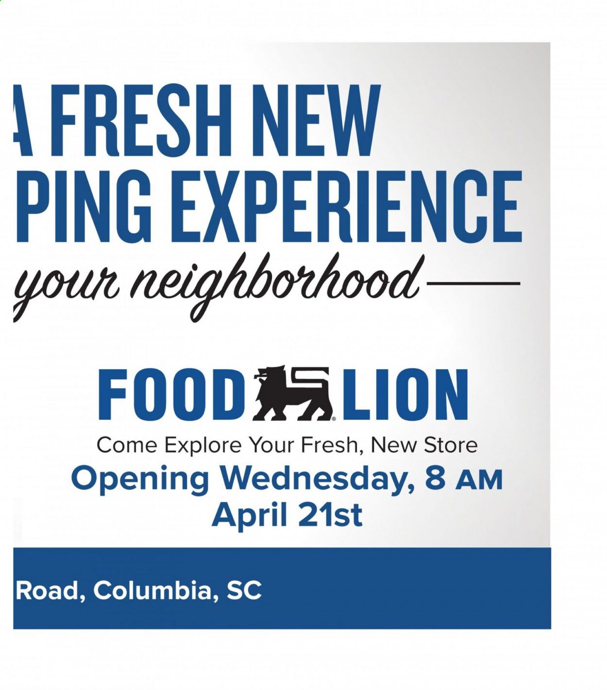 Food Lion (SC) Weekly Ad Flyer April 21 to April 27