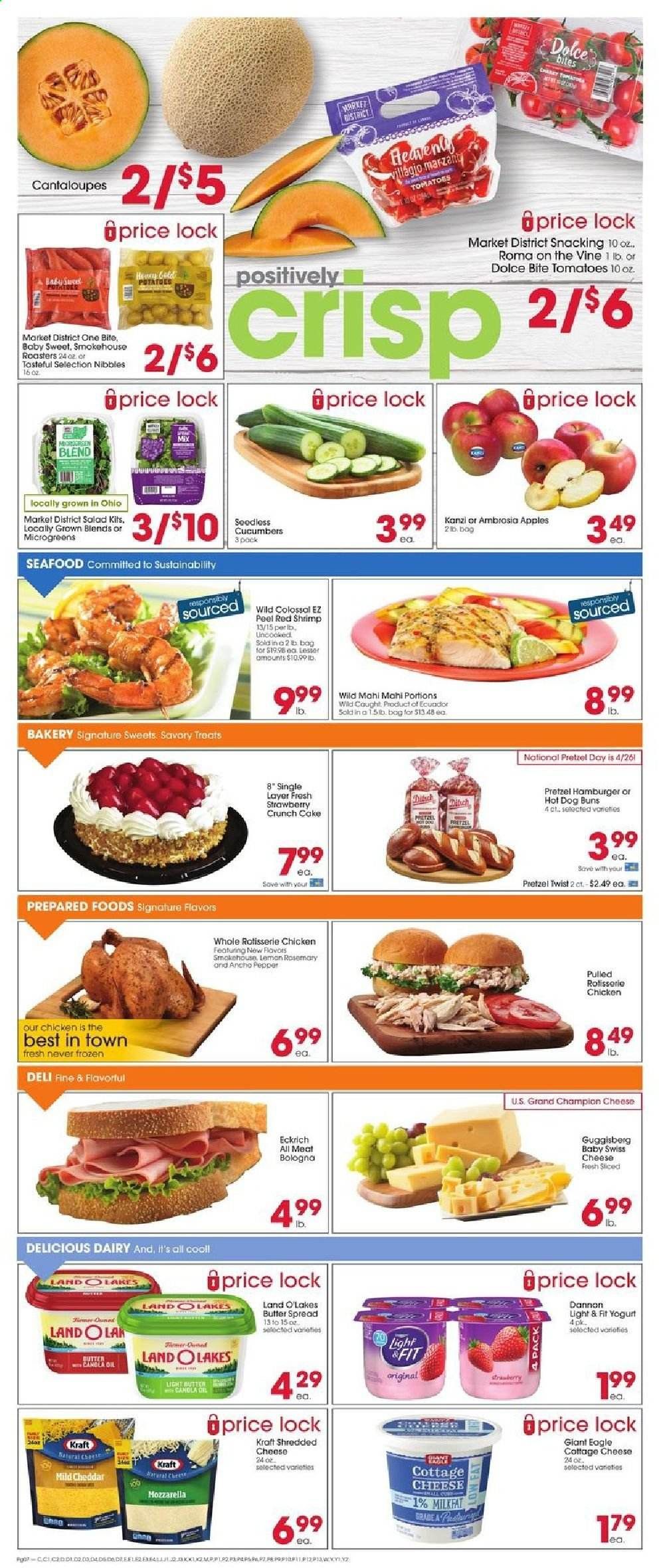 Giant Eagle (IN, MD, OH, PA, WV) Weekly Ad Flyer April 22 to April 28