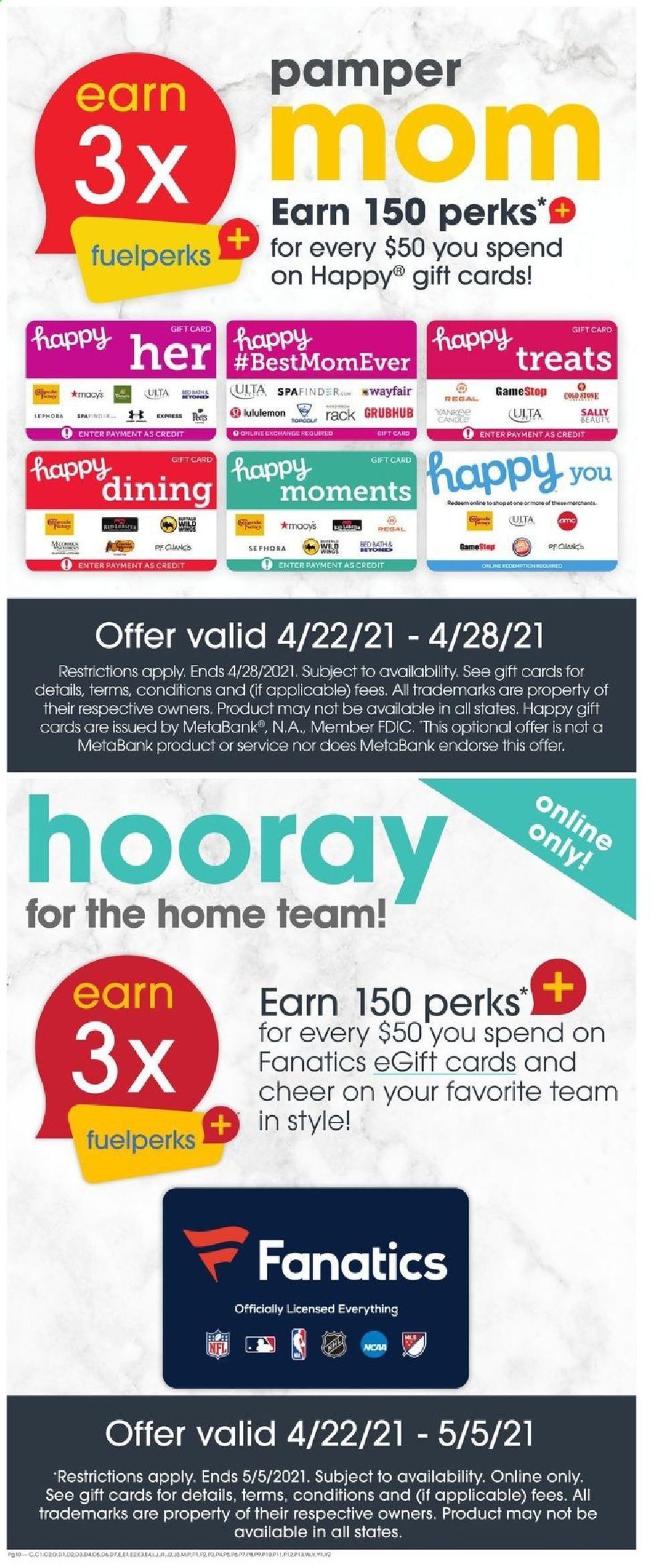 Giant Eagle (IN, MD, OH, PA, WV) Weekly Ad Flyer April 22 to April 28