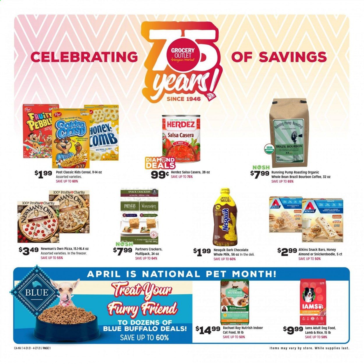 Grocery Outlet Weekly Ad Flyer April 21 to April 27