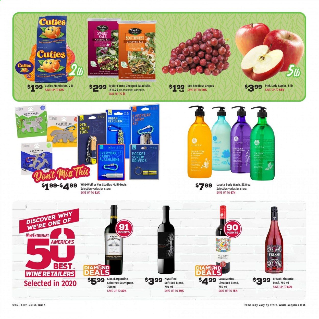 Grocery Outlet Weekly Ad Flyer April 21 to April 27