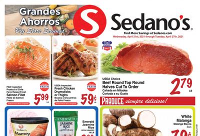 Sedano's (FL) Weekly Ad Flyer April 21 to April 27