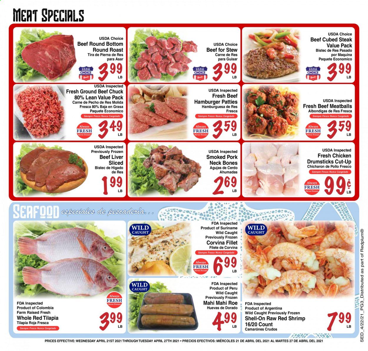 Sedano's (FL) Weekly Ad Flyer April 21 to April 27