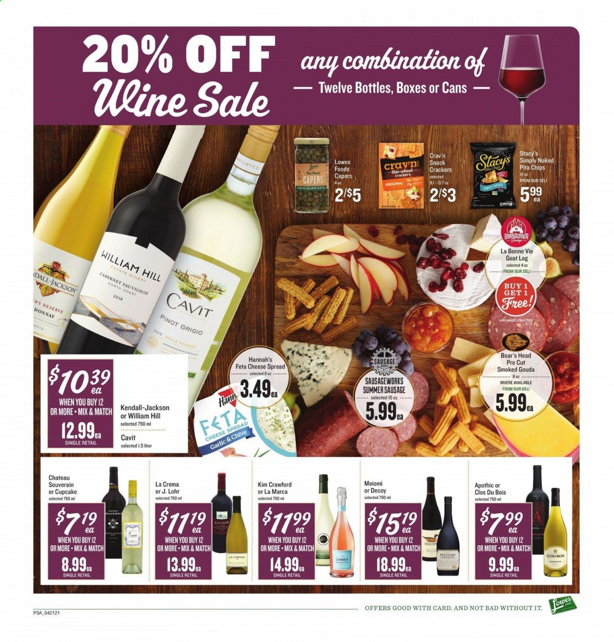 Lowes Foods Weekly Ad Flyer April 21 to April 27