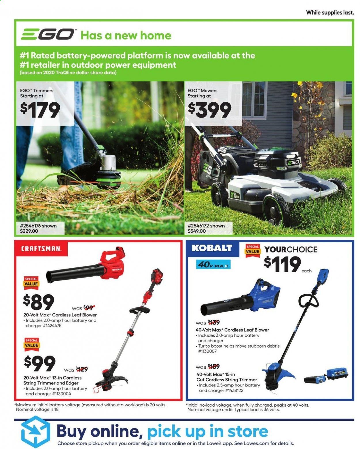 Lowe's Weekly Ad Flyer April 22 to April 28
