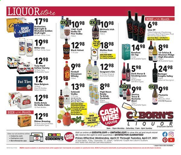 Coborn's (MN, SD) Weekly Ad Flyer April 21 to April 27