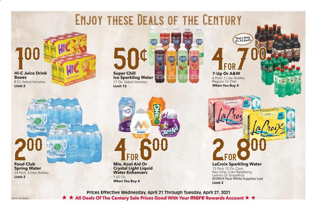 Cash Wise (MN, ND) Weekly Ad Flyer April 21 to April 27