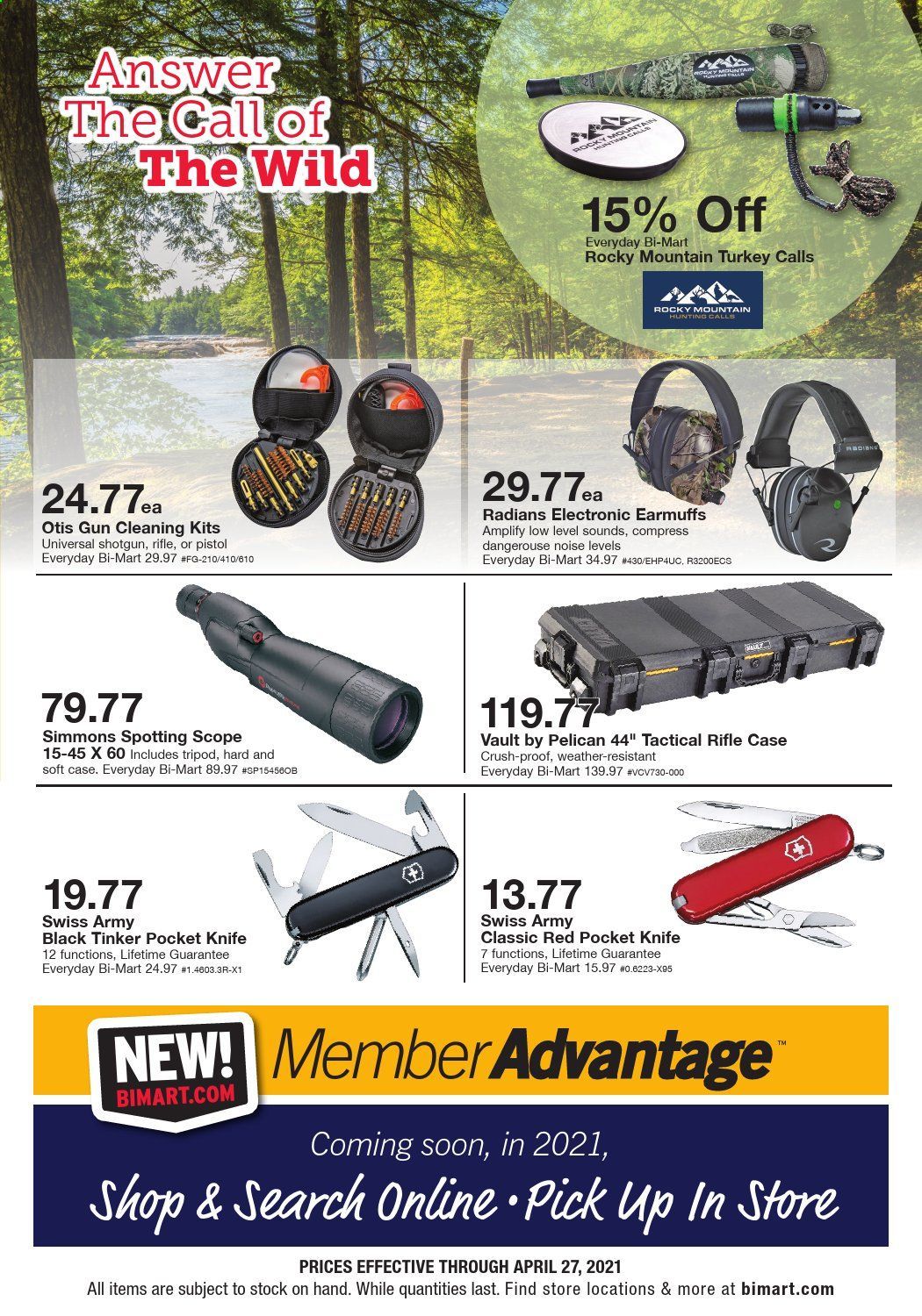Bi-Mart Weekly Ad Flyer April 21 to April 27