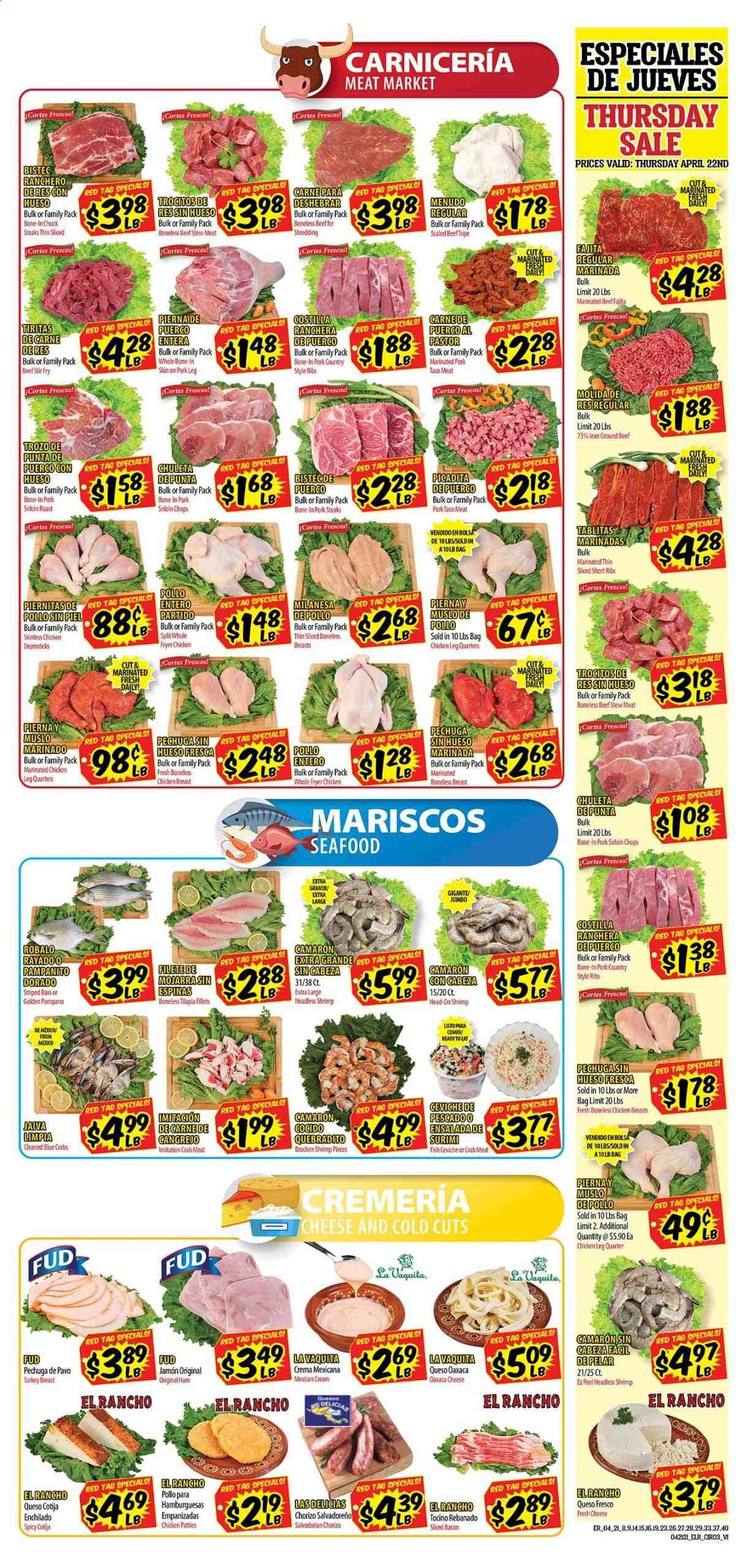El Rancho (TX) Weekly Ad Flyer April 21 to April 27