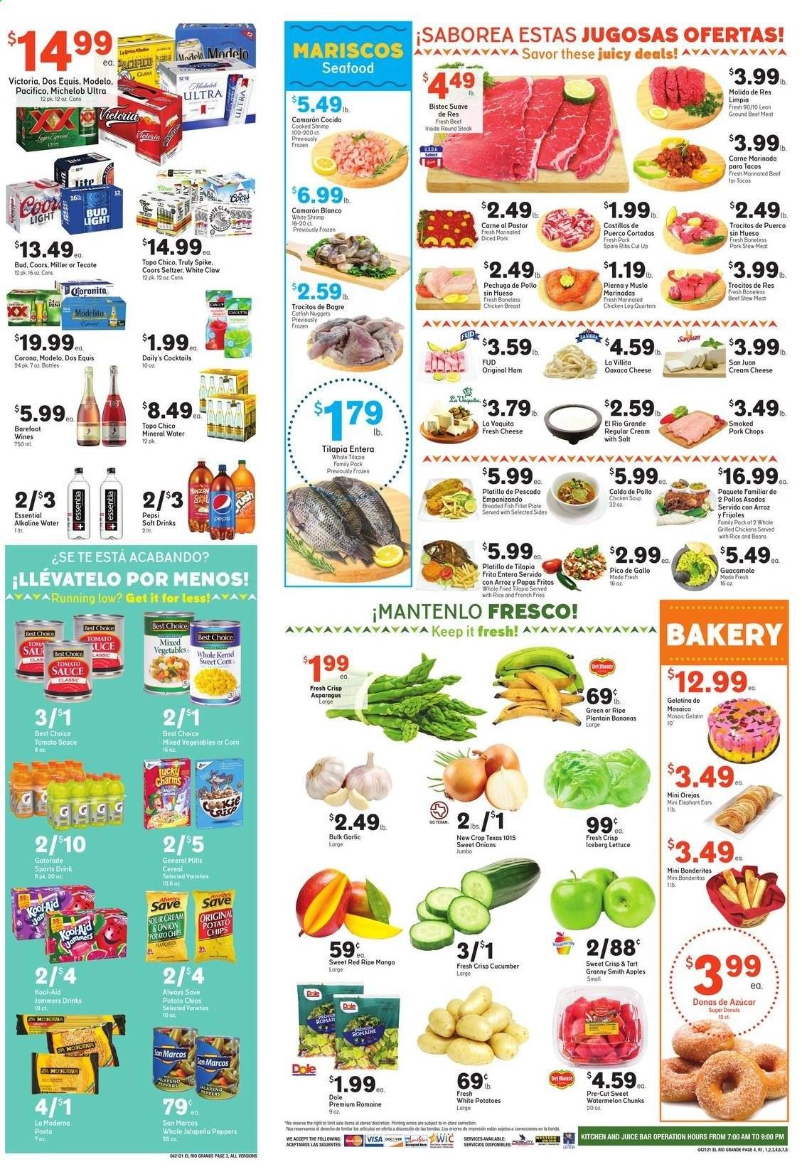 El Rio Grande (10, 21, 25, 30, 34, 53, 90) Weekly Ad Flyer April 21 to April 27