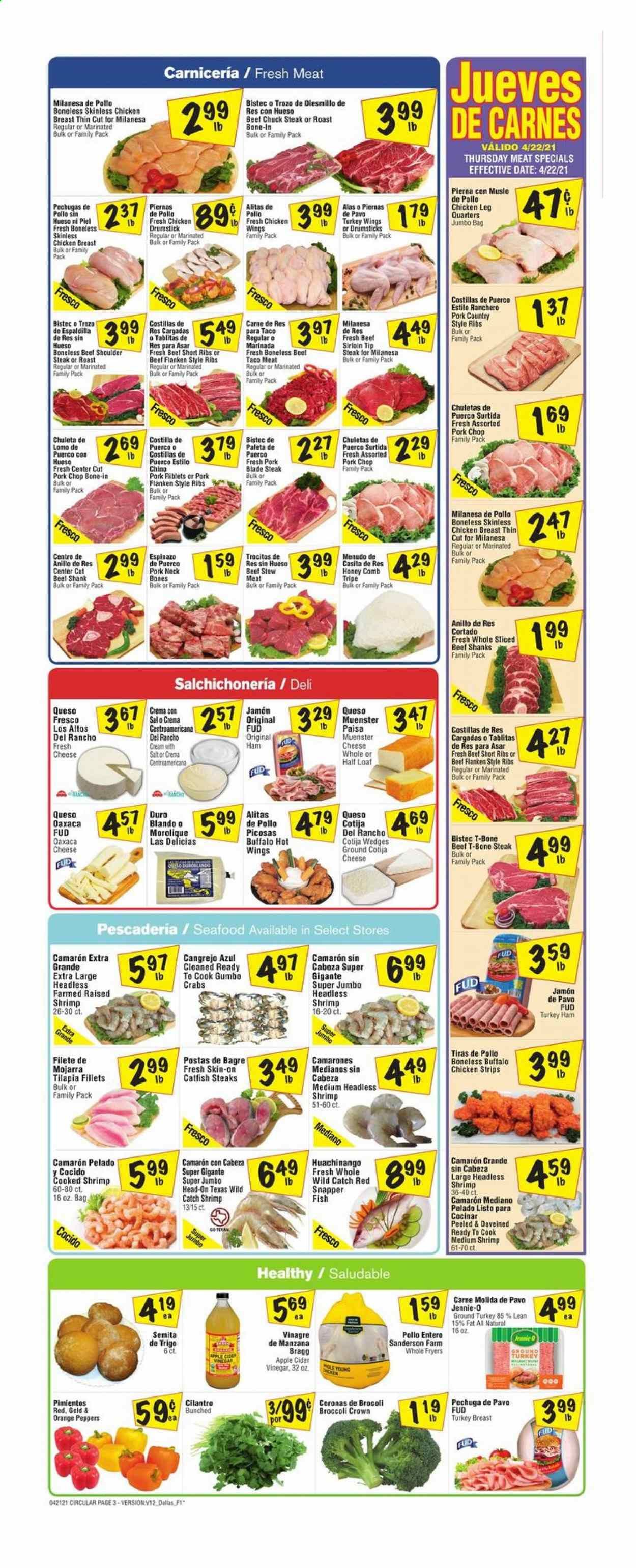 Fiesta Mart (TX) Weekly Ad Flyer April 21 to April 27