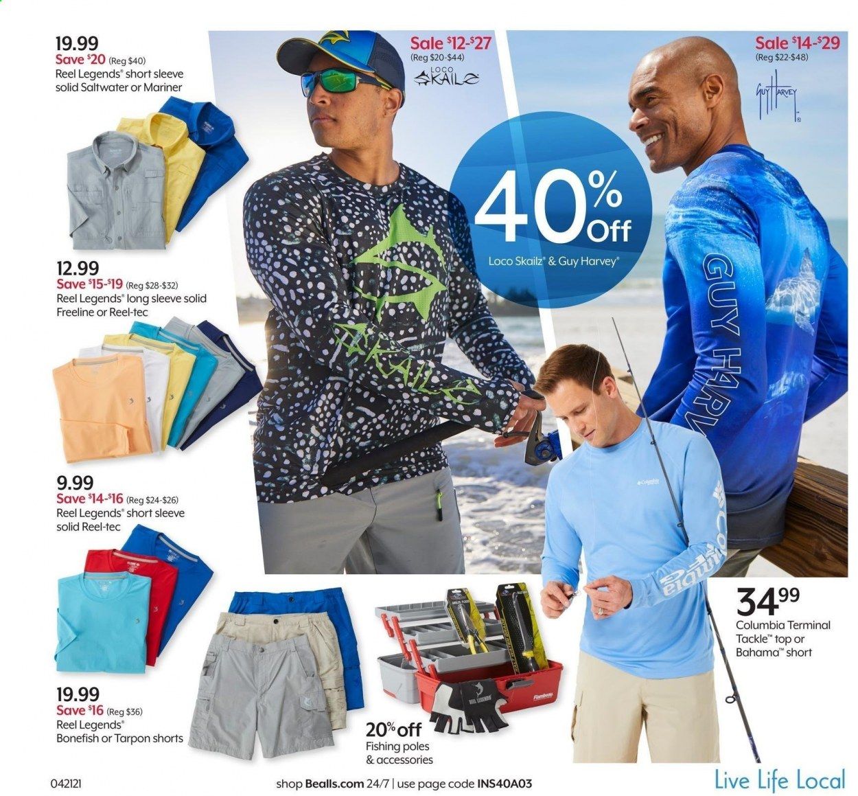 Bealls Florida Weekly Ad Flyer April 21 to April 27
