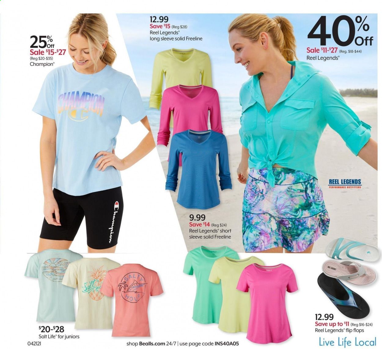 Bealls Florida Weekly Ad Flyer April 21 to April 27