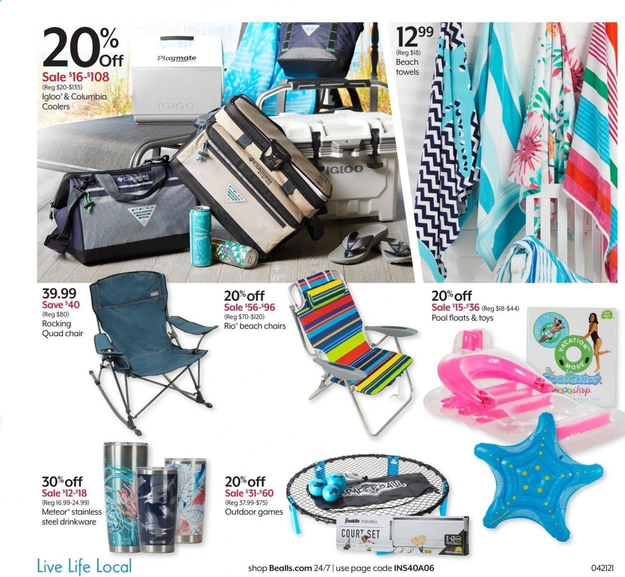 Bealls Florida Weekly Ad Flyer April 21 to April 27