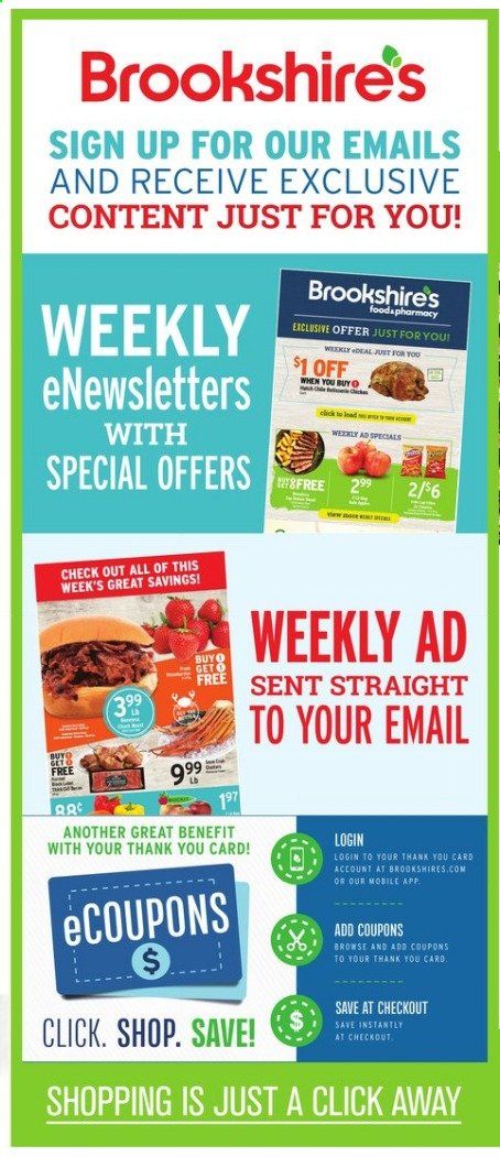 Brookshires Weekly Ad Flyer April 21 to April 27