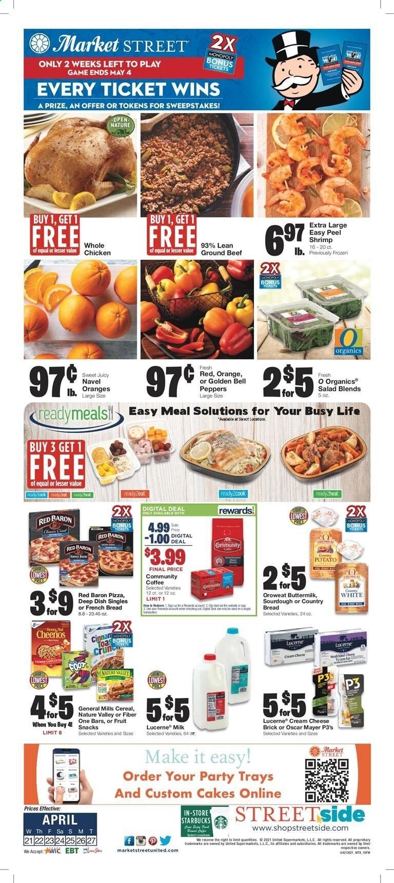 Market Street (NM, TX) Weekly Ad Flyer April 21 to April 27