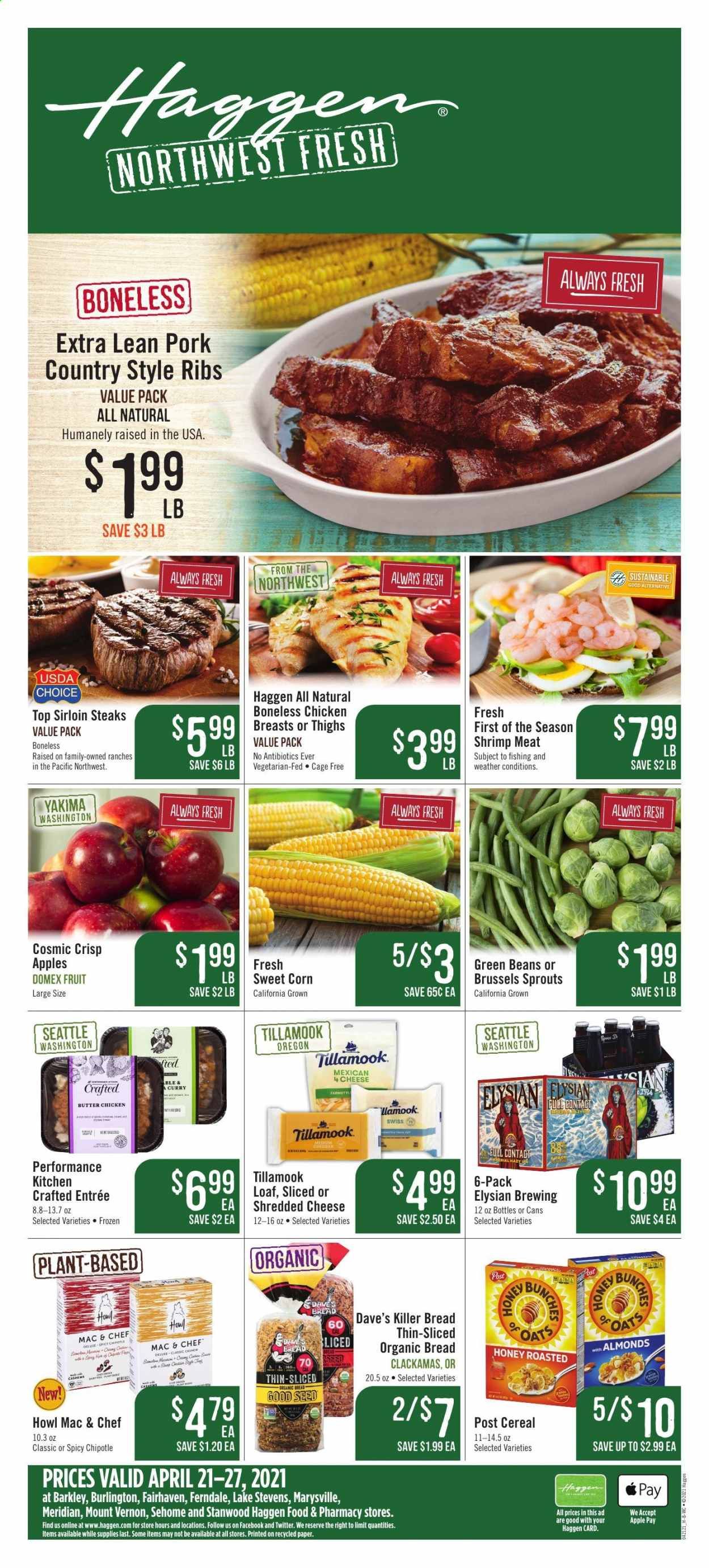 Haggen Weekly Ad Flyer April 21 to April 27