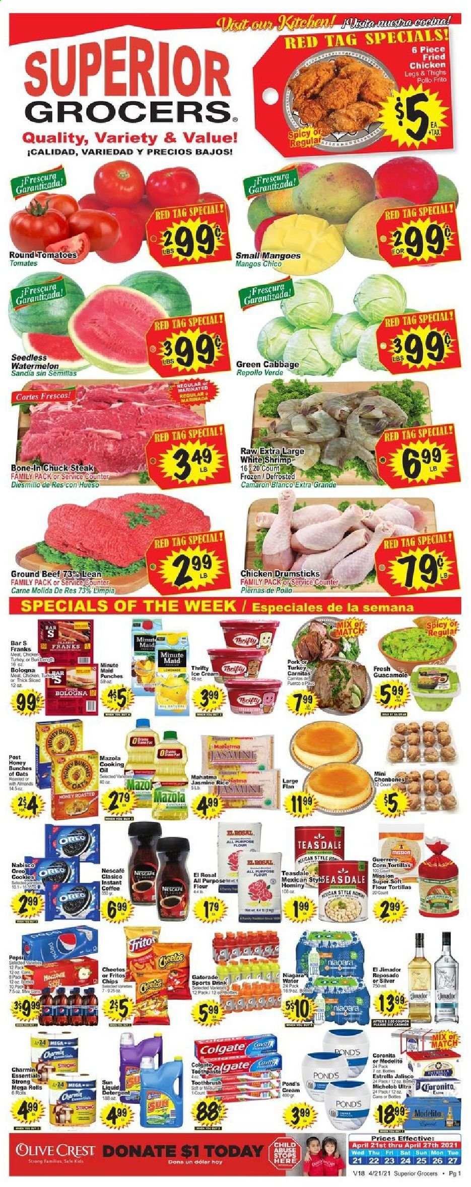 Superior Grocers Weekly Ad Flyer April 21 to April 27