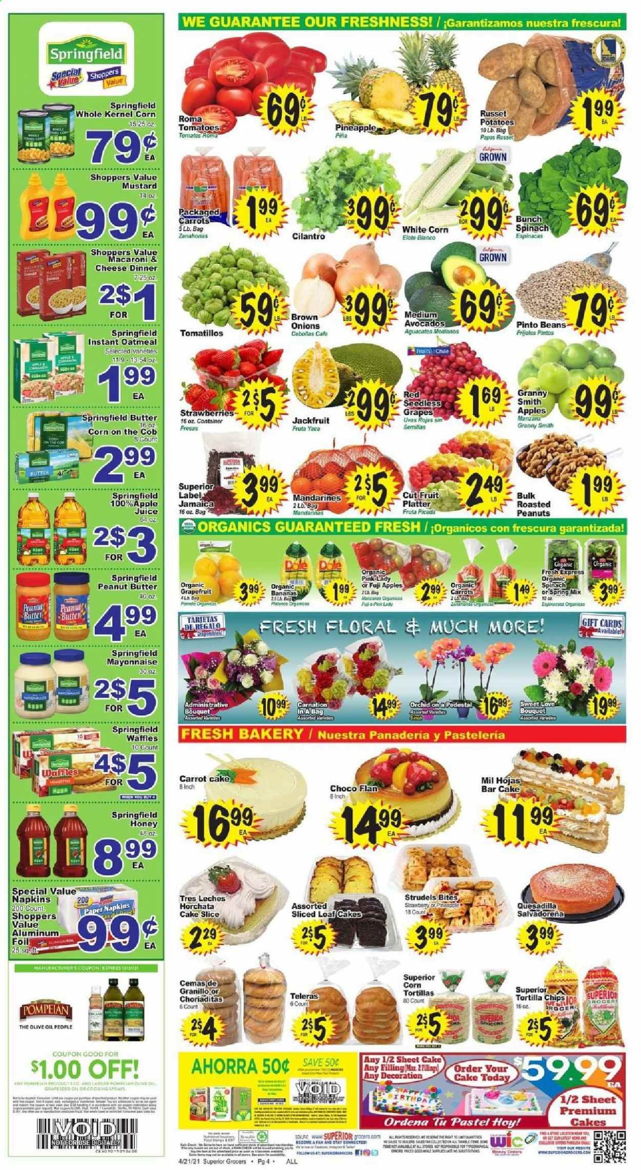 Superior Grocers Weekly Ad Flyer April 21 to April 27