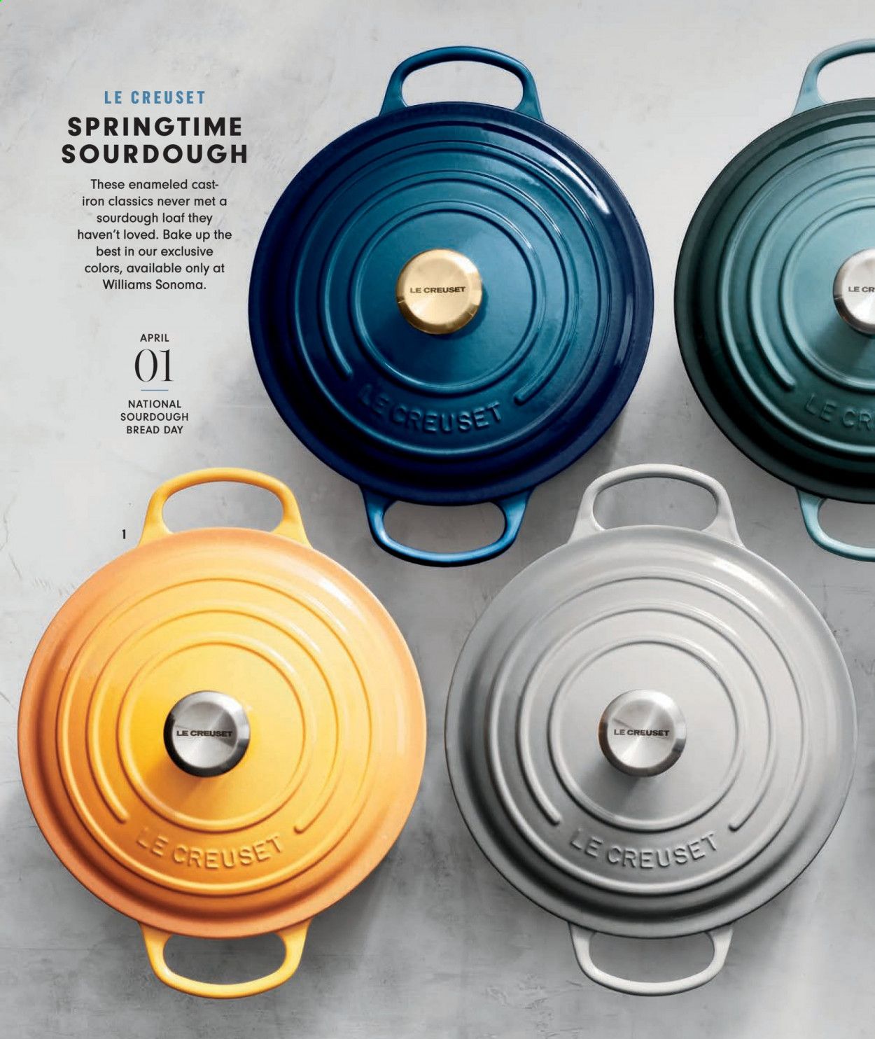 Williams-Sonoma Weekly Ad Flyer April 22 to April 29