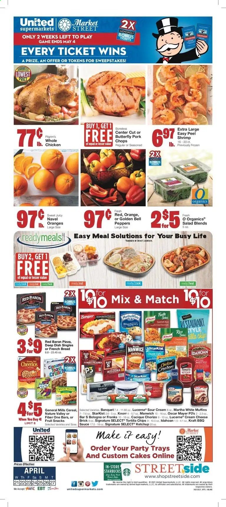 United Supermarkets Weekly Ad Flyer April 21 to April 27