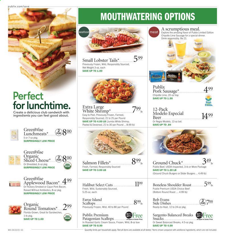 Publix (AL, FL, GA, NC, SC, TN) Weekly Ad Flyer April 22 to April 28