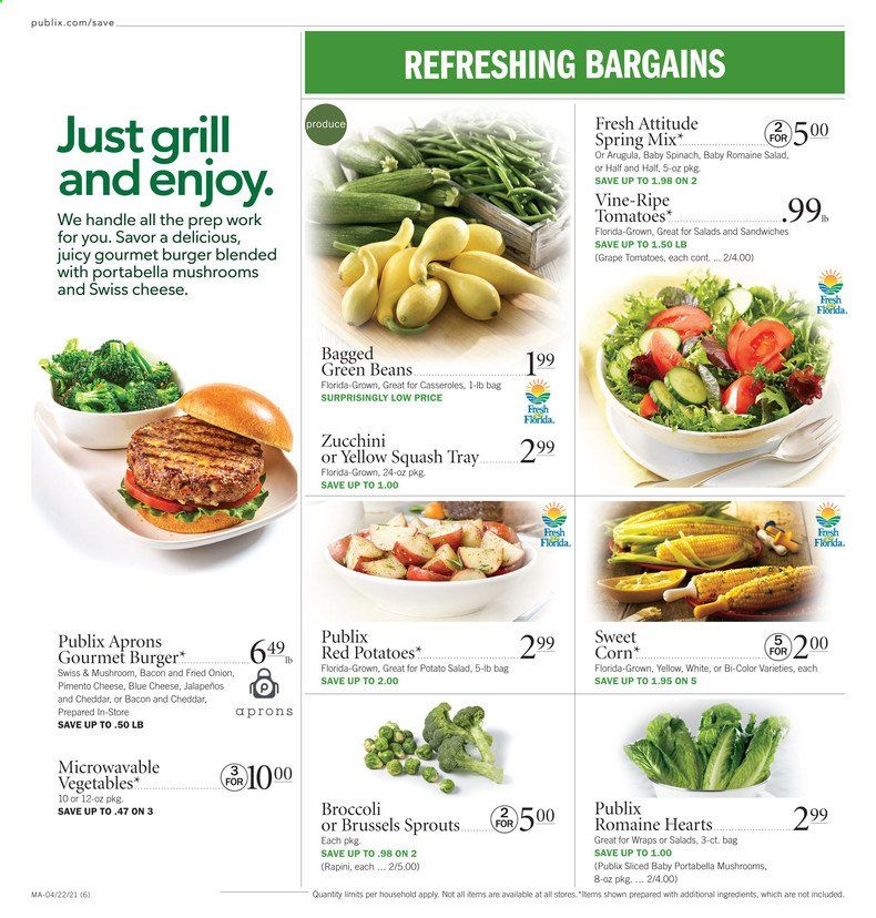 Publix (AL, FL, GA, NC, SC, TN) Weekly Ad Flyer April 22 to April 28