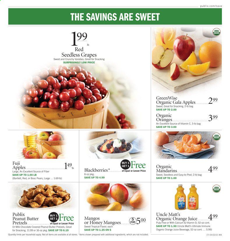 Publix (AL, FL, GA, NC, SC, TN) Weekly Ad Flyer April 22 to April 28