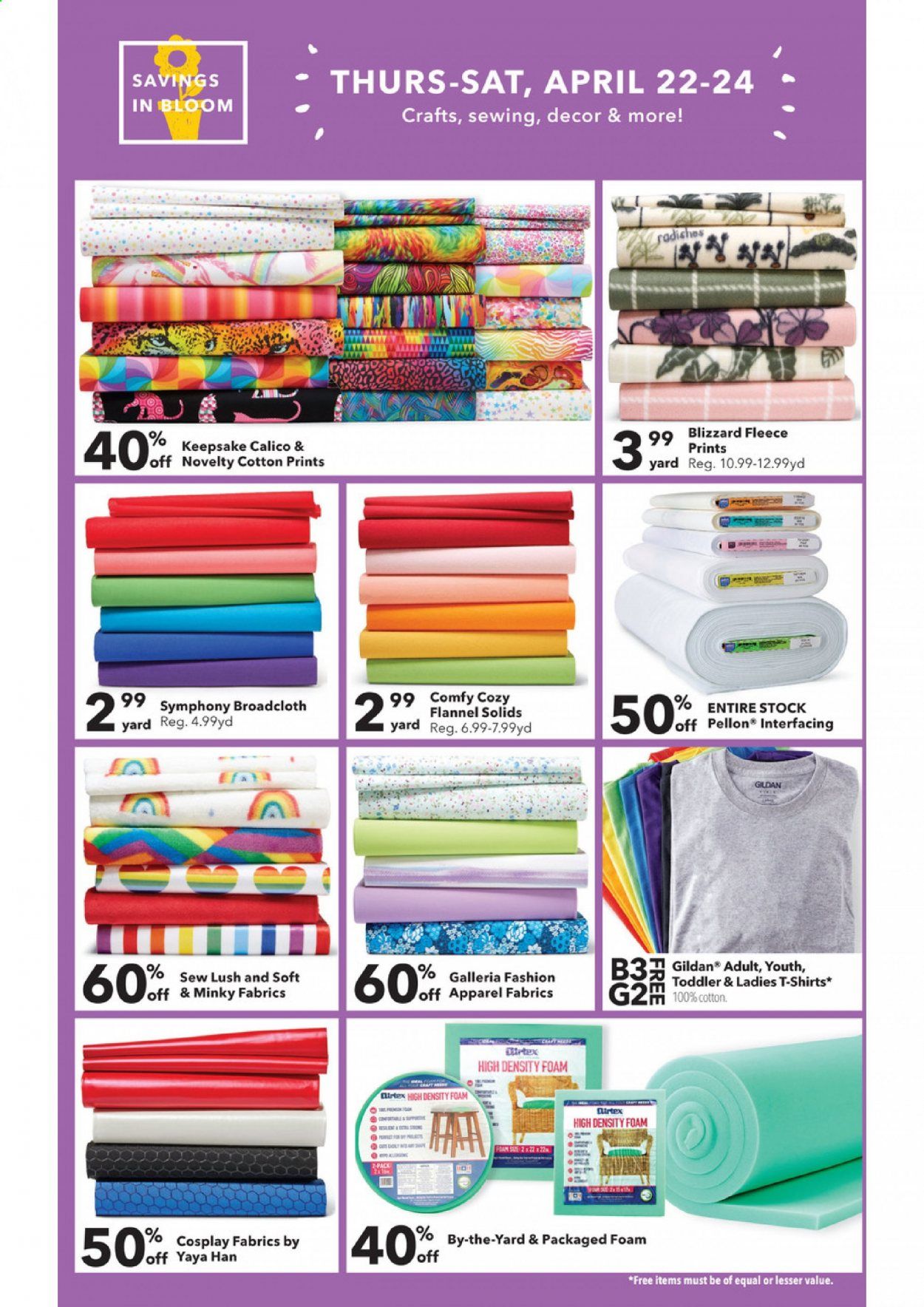 JOANN Weekly Ad Flyer April 22 to May 5