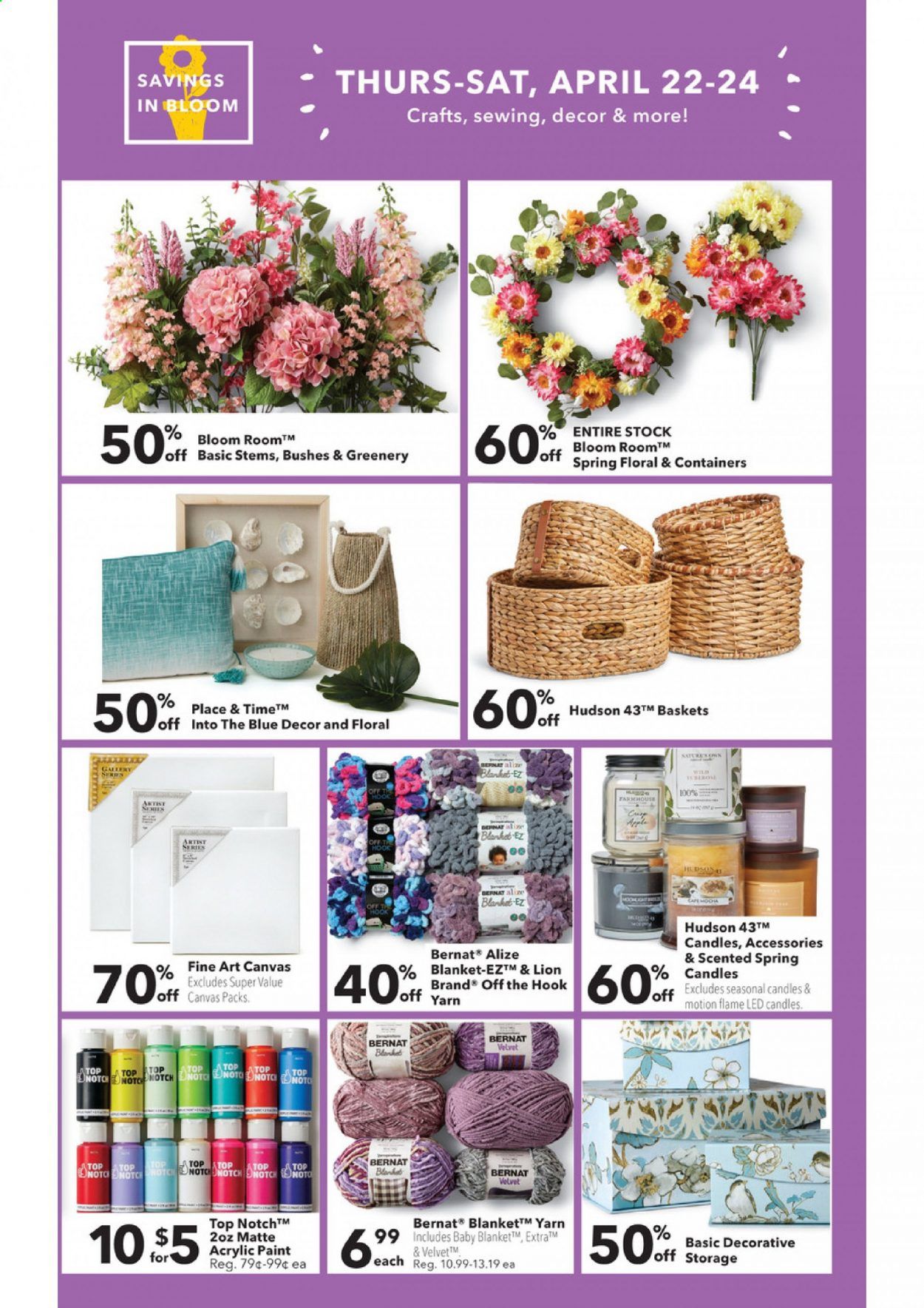 JOANN Weekly Ad Flyer April 22 to May 5