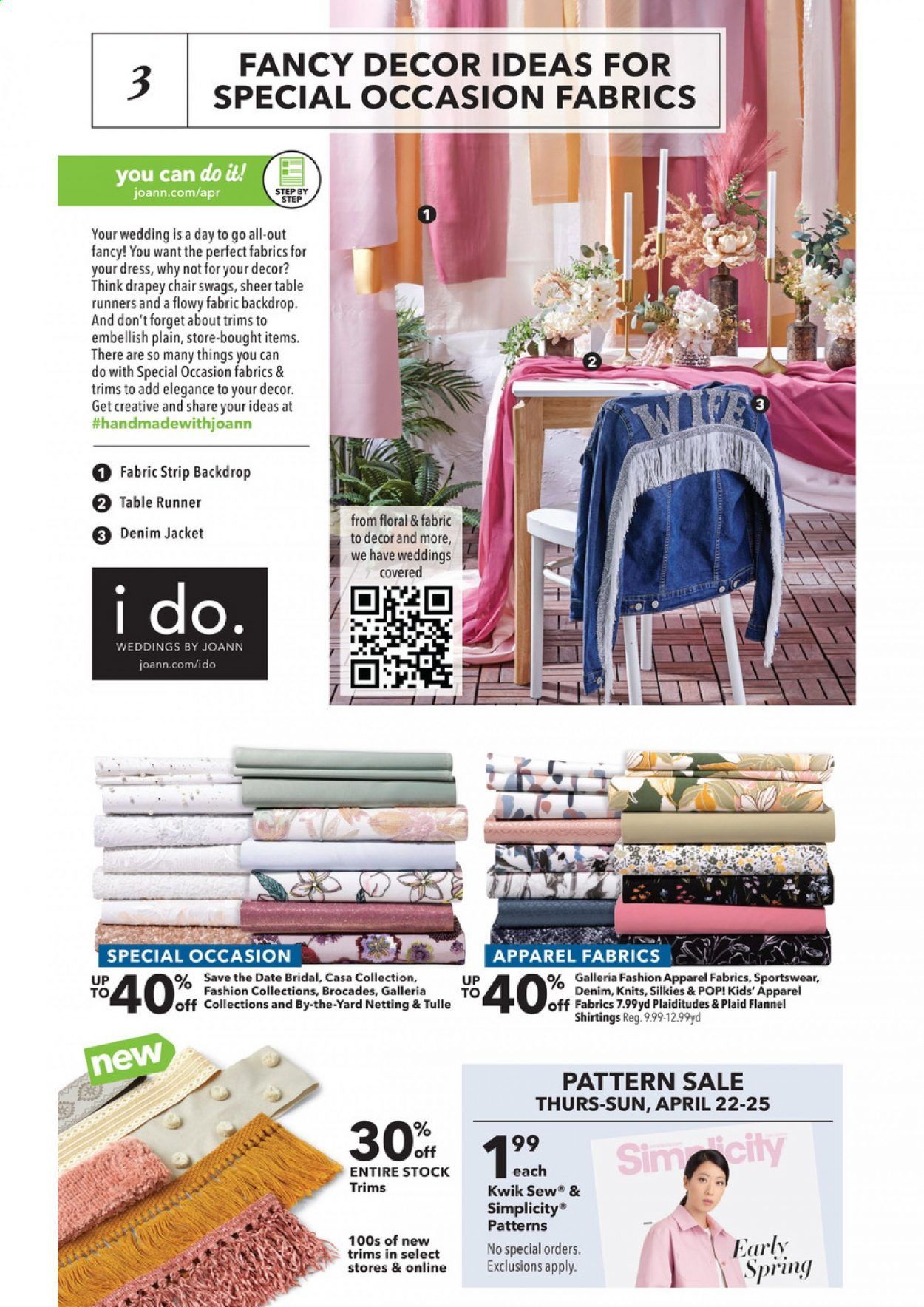 JOANN Weekly Ad Flyer April 22 to May 5
