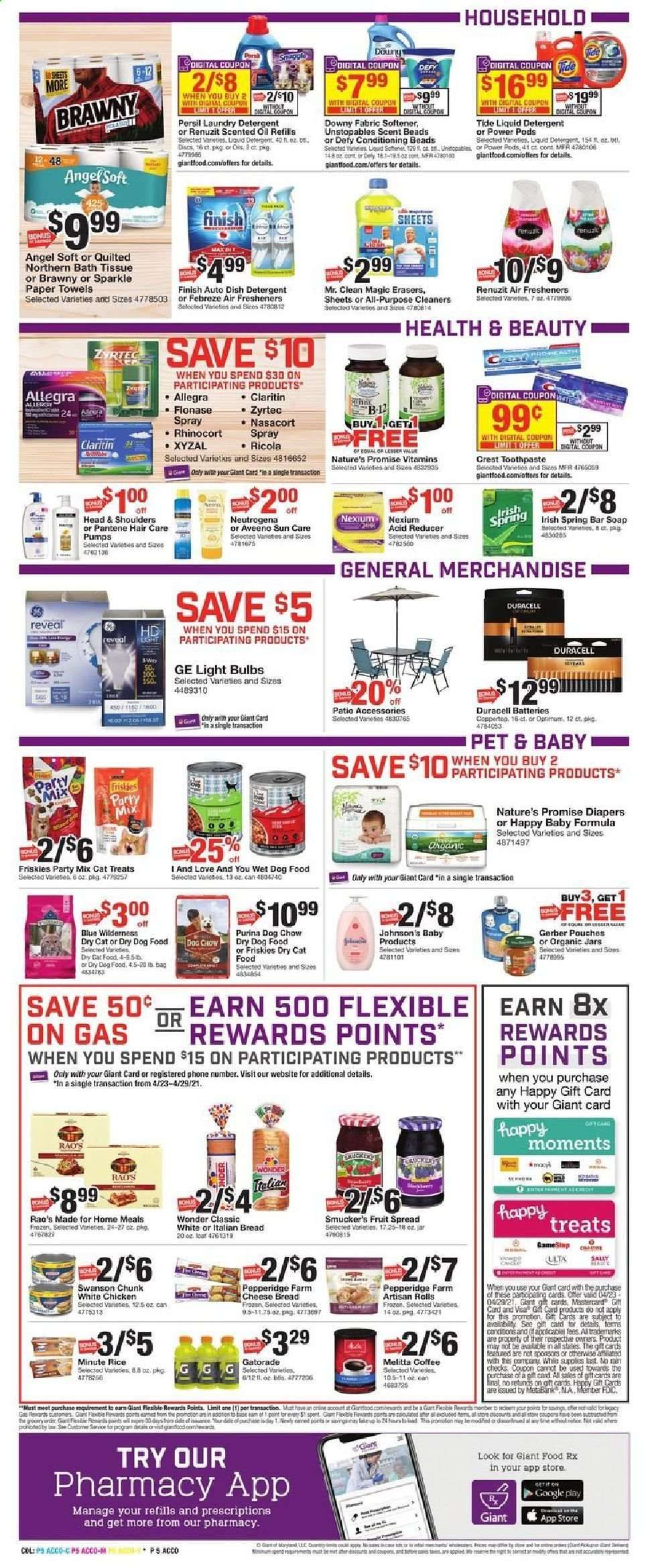 Giant Food Weekly Ad Flyer April 23 to April 29