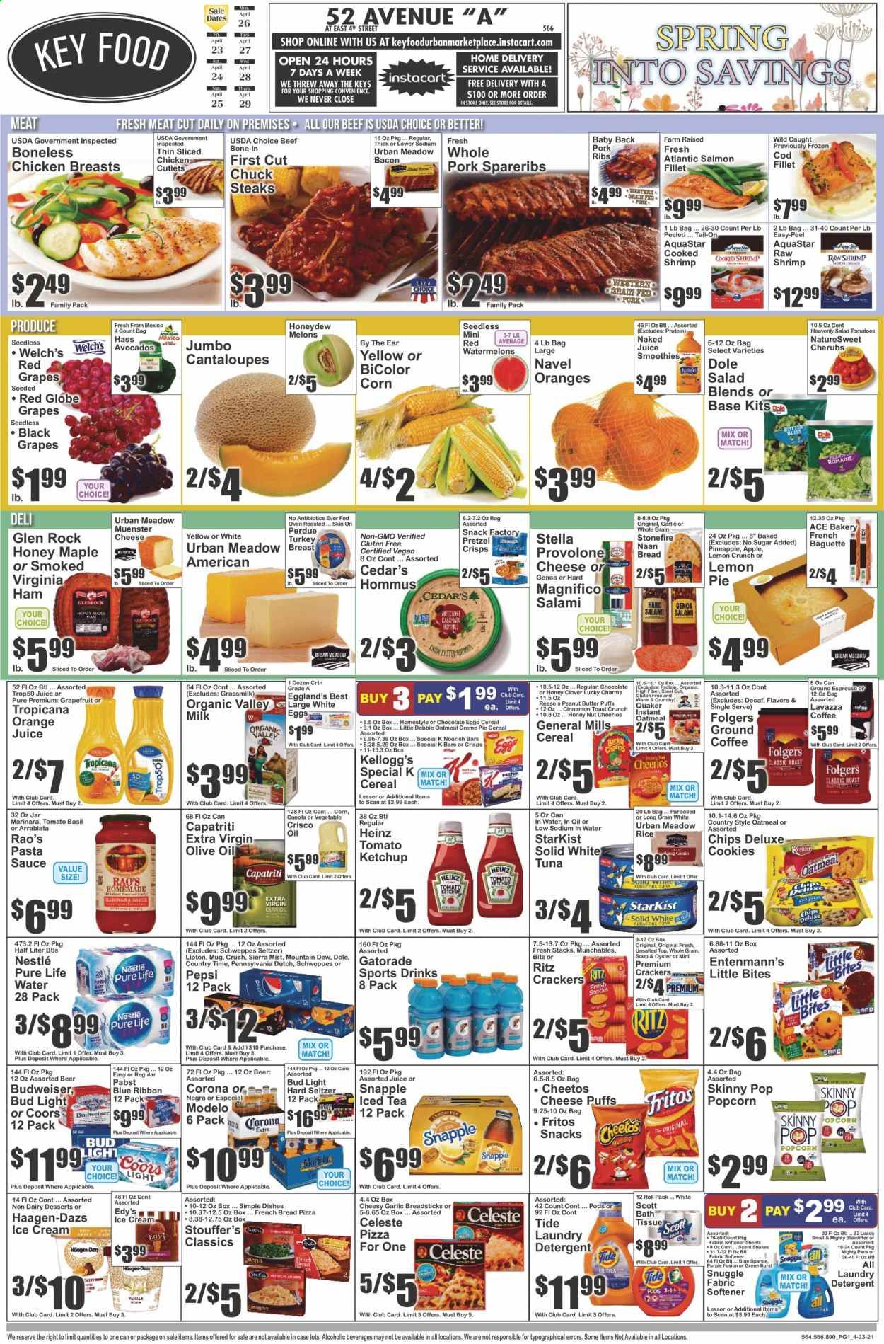 Key Food (NY) Weekly Ad Flyer April 23 to April 29