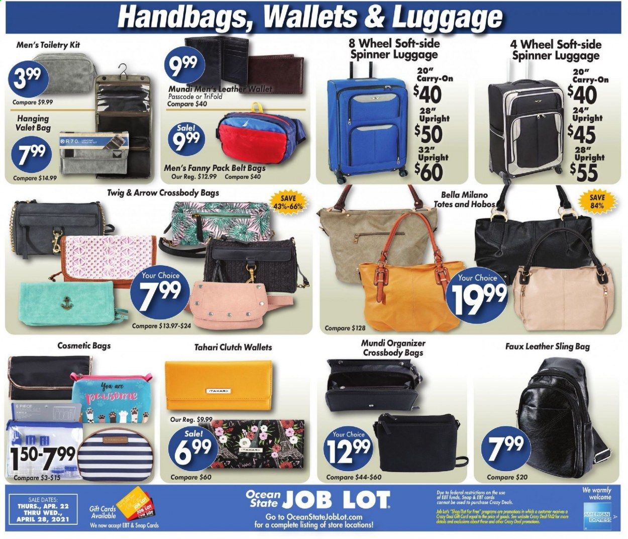 Ocean State Job Lot Weekly Ad Flyer April 22 to April 28